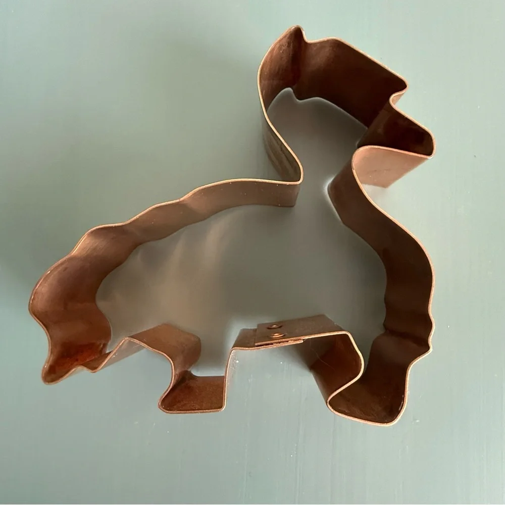 Copper Dog Cookie Cutter